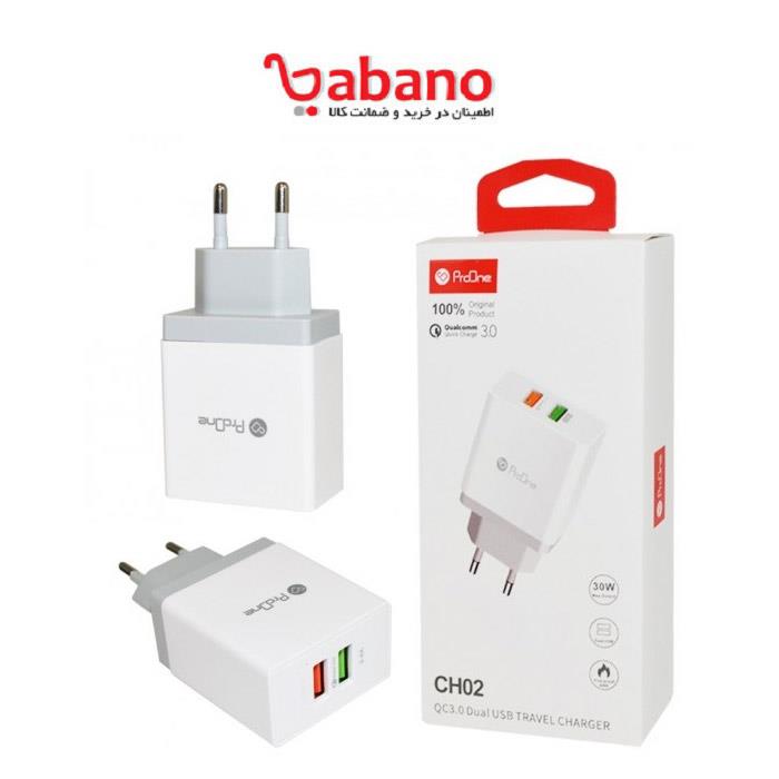 شارژر دیواری پرووان مدل CH04 ProOne CH04 Wall Charger